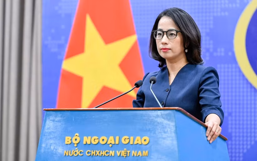 Người Phát ngôn Bộ Ngoại giao Việt Nam Phạm Thu Hằng. (Ảnh: BNG)