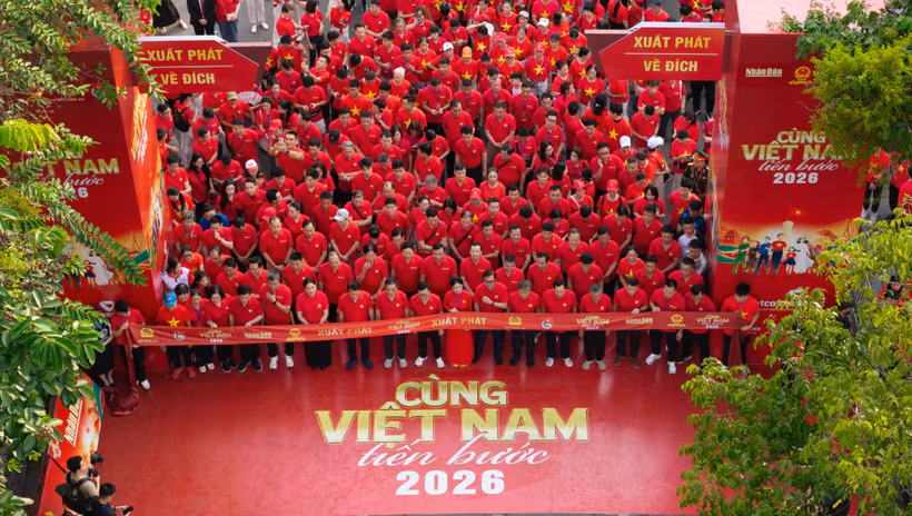 Từ 1 tỷ bước chân đến 10 tỷ bước xanh, “Cùng Việt Nam tiến bước” đang đi từ một sự kiện trở thành một hành trình, từ một hành động trở thành một thói quen. (Ảnh: BND)