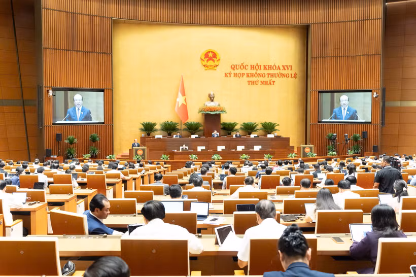 Quốc hội xem xét việc bổ sung nội dung chương trình Kỳ họp. (Ảnh: quochoi.vn)