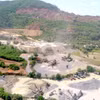 Hình minh họa hoạt động khai thác khoáng sản tại Đà Nẵng. (Ảnh: Thanh Phong/Vietnam+)