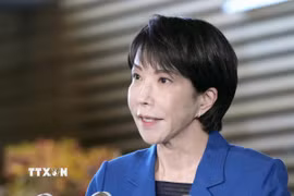 Thủ tướng Nhật Bản Sanae Takaichi. (Ảnh: Kyodo/TTXVN)