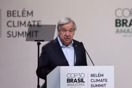 Tổng thư ký Liên hợp quốc Antonio Guterres. (Ảnh: Reuters/TTXVN)