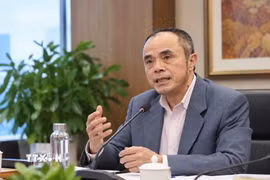 Tiến sỹ Lê Xuân Sang, Phó Viện trưởng Viện Kinh tế Việt Nam và Thế giới (Viện Hàn lâm Khoa học xã hội Việt Nam) đề xuất cần chuyển trọng tâm từ mở rộng mạng lưới cơ sở ươm tạo sang nâng cao chất lượng hoạt động của các tổ chức trung gian. (Ảnh: Diệu Thúy/TTXVN)