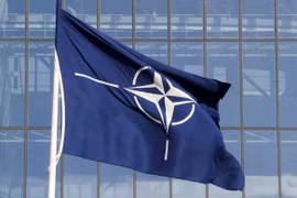 Cờ của NATO. (Ảnh: IDCPC)