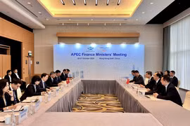 Quang cảnh buổi làm việc. (Nguồn: Cổng thông tin điện tử Bộ Tài chính)