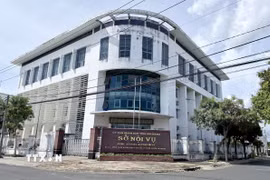 Trụ sở Sở Nội vụ An Giang trên đường Trần Quang Diệu, phường Long Xuyên ngừng hoạt động sau sáp nhập. (Ảnh: Thanh Sang/TTXVN)