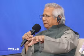 Ông Muhammad Yunus. (Ảnh: YONHAP/TTXVN)
