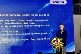 Ông Yoshida Susumu, Tổng Thư ký Hiệp hội Doanh nghiệp Nhật Bản tại Việt Nam phát biểu chào mừng.
