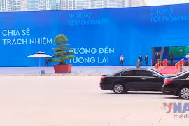 Các đại biểu tham dự Lễ mở ký Công ước Hà Nội về chống tội phạm mạng