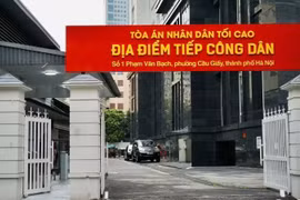 Tòa án Nhân dân Tối cao chuyển địa điểm tiếp công dân từ ngày 13/7