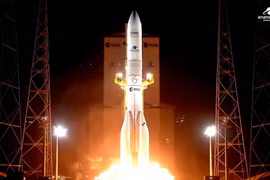 Vụ phóng diễn ra lúc 4h57 sáng giờ EDT ngày 30/3/2026. (Nguồn: Arianespace)