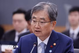 Ngoại trưởng Hàn Quốc Cho Hyun. (Ảnh: Yonhap/TTXVN)