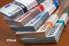 Tổng tiền tiết kiệm của người dân nước này đã vượt 6.550 tỷ euro, cao hơn gấp đôi GDP của Pháp. (Ảnh: AFP/TTXVN)