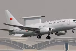 Máy bay AWACS của Thổ Nhĩ Kỳ. (Ảnh: defence24)