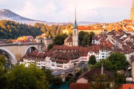 Một góc thành phố Bern của Thụy Sĩ. (Ảnh: Getty)