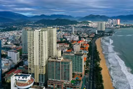 Một góc Nha Trang, Khánh Hòa. (Nguồn: TTXVN)