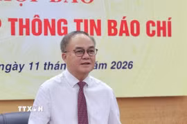 Thứ trưởng Bộ Nội vụ Vũ Chiến Thắng. (Ảnh: Chu Thanh Vân/TTXVN)