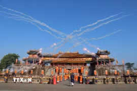 Công bố Festival Huế 2026. (Ảnh: Mai Trang/TTXVN)