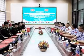 Quang cảnh buổi Hội đàm. (Ảnh: TTXVN phát)