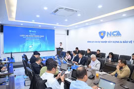 Toàn cảnh Tọa đàm “Luật An ninh mạng 2025: Bước tiến bảo vệ an ninh dữ liệu” được Hiệp hội An ninh mạng Quốc gia tổ chức. (Ảnh: Minh Sơn/Vietnam+)