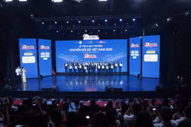 Giải thưởng Chuyển đổi số Việt Nam 2025 (Vietnam Digital Awards) đã chính thức được tổ chức. (Ảnh: PV/Vietnam+)