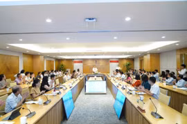 Toàn cảnh Hội thảo lấy ý kiến về triển khai nhiệm vụ hỗ trợ lãi suất vay của Quỹ Đổi mới công nghệ quốc gia. (Ảnh: Bộ Khoa học và Công nghệ)