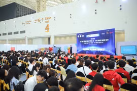 Sáng 9/10 tại Hà Nội đã diễn ra Diễn đàn Đô thị Thông minh Tương lai 2026. (Ảnh: PV/Vietnam+)