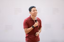 Ông Lê Hồng Minh, nhà sáng lập và Chủ tịch Hội đồng quản trị đã công bố định vị mới của VNG. (Ảnh: VNG)