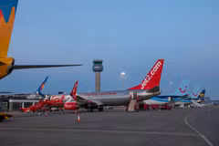 Sân bay Manchester. (Ảnh: TTXVN phát)
