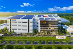 Nhà máy Vắcxin và Sinh phẩm VNVC có vốn đầu tư giai đoạn đầu hơn 2.500 tỷ đồng, diện tích hơn 26.000m², công suất thiết kế khoảng 120 triệu liều mỗi năm, hướng tới đáp ứng các tiêu chuẩn quốc tế. (Ảnh: VNVC)