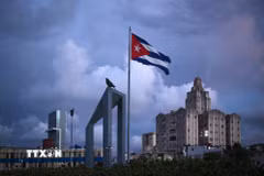 Quang cảnh tại thủ đô La Habana, Cuba. (Ảnh: THX/TTXVN phát)