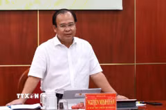 Ông Nguyễn Minh Luân, Phó Chủ tịch Ủy ban Nhân dân tỉnh Cà Mau. (Ảnh: Tuấn Kiệt/TTXVN)