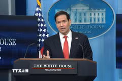 Ngoại trưởng Mỹ Marco Rubio. (Ảnh: THX/TTXVN)
