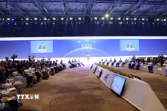 Quang cảnh chương trình CEO 500. (Ảnh: Xuân Khu/TTXVN)