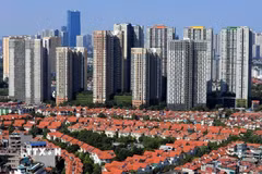 Một góc khu đô thị mới phía Tây Hà Nội. (Ảnh: Tuấn Anh/TTXVN)