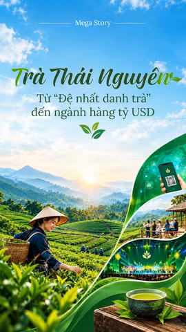 Trà Thái Nguyên: Từ "Đệ nhất danh trà" đến ngành hàng tỷ USD 