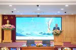 Thứ trưởng Bộ Công Thương Lương Hoàng Thái phát biểu tại buổi họp. (Ảnh: Bộ Công Thương)