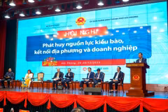 Quang cảnh Hội nghị "Phát huy nguồn lực Kiều bào, kết nối địa phương và doanh nghiệp." (Ảnh: Hoàng Ngọc/TTXVN)
