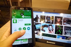 Ứng dụng Phonesafe của Viettel có nhiều tính năng như các phần mềm bảo vệ điện thoại có tính phí. (Ảnh: Vietnam+)