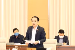 Ủy ban Pháp luật của Quốc hội thẩm tra báo cáo tổng kết của Chính phủ