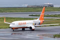 Máy bay Boeing 737-NG của hãng hàng không Jeju Air. (Nguồn: samchui.com)
