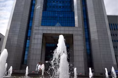 Trụ sở của Tập đoàn khí đốt Gazprom ở Moskva, Nga. (Ảnh: AFP/TTXVN) 