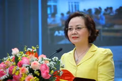 Bộ trưởng Bộ Nội vụ Phạm Thị Thanh Trà. (Ảnh: Văn Điệp/TTXVN)