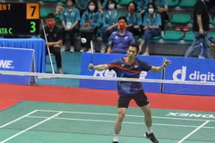 Vận động viên Nguyễn Tiến Minh (Việt Nam) thi đấu tại SEA Games 31. (Ảnh: Danh Lam/TTXVN)