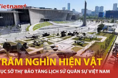 ‘Mục sở thị’ hàng trăm nghìn hiện vật tại Bảo tàng Lịch sử Quân sự Việt Nam mới