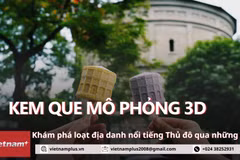 Khám phá loạt địa danh nổi tiếng Thủ đô qua những chiếc kem que