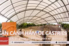 Cận cảnh di tích hầm De Castries - dấu ấn ghi lại chiến thắng lịch sử hào hùng