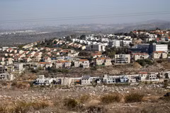 Khu định cư Revava của Israel ở Bờ Tây. (Ảnh: AFP/ TTXVN)