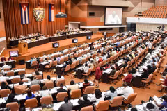 Một phiên họp của Quốc hội Cuba ở thủ đô La Habana. (Ảnh: AFP/TTXVN)
