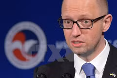 Thủ tướng Ukraine Arseniy Yatsenyuk. (Nguồn: AFP/TTXVN)